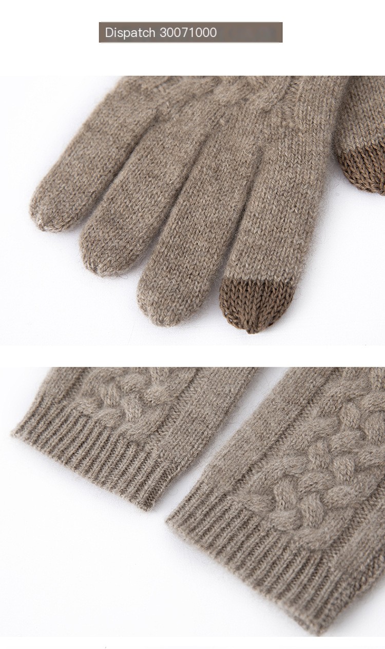 Cashmere Knitted Gloves Collection
