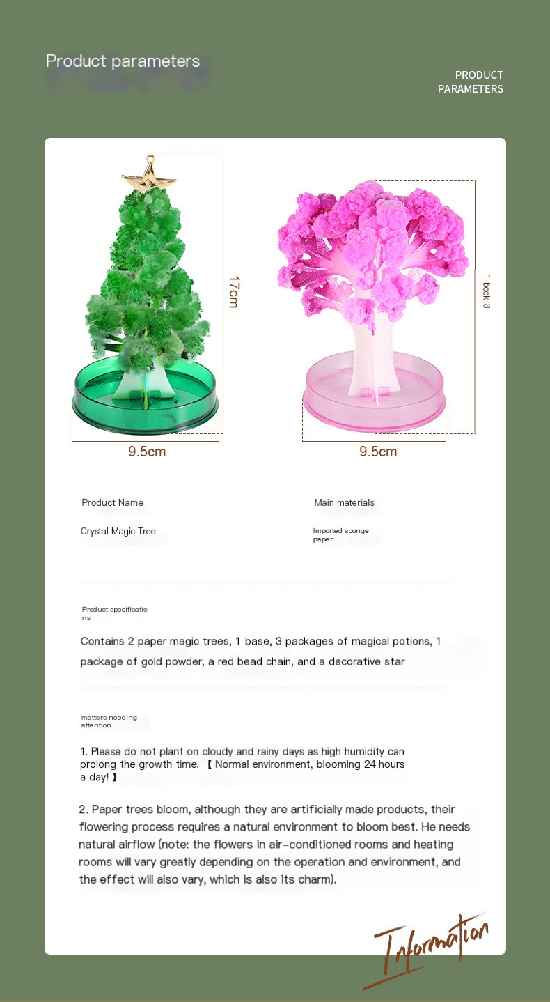 Crystalline Christmas Tree