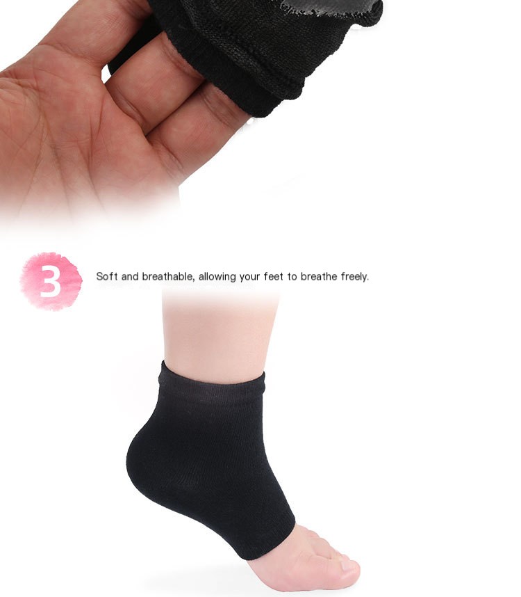 Silicone Gel Heel Socks Image 6