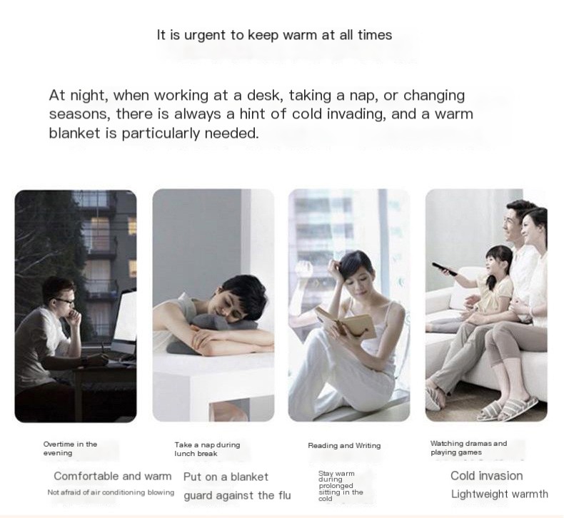 USB Heating Blanket Vest Camel