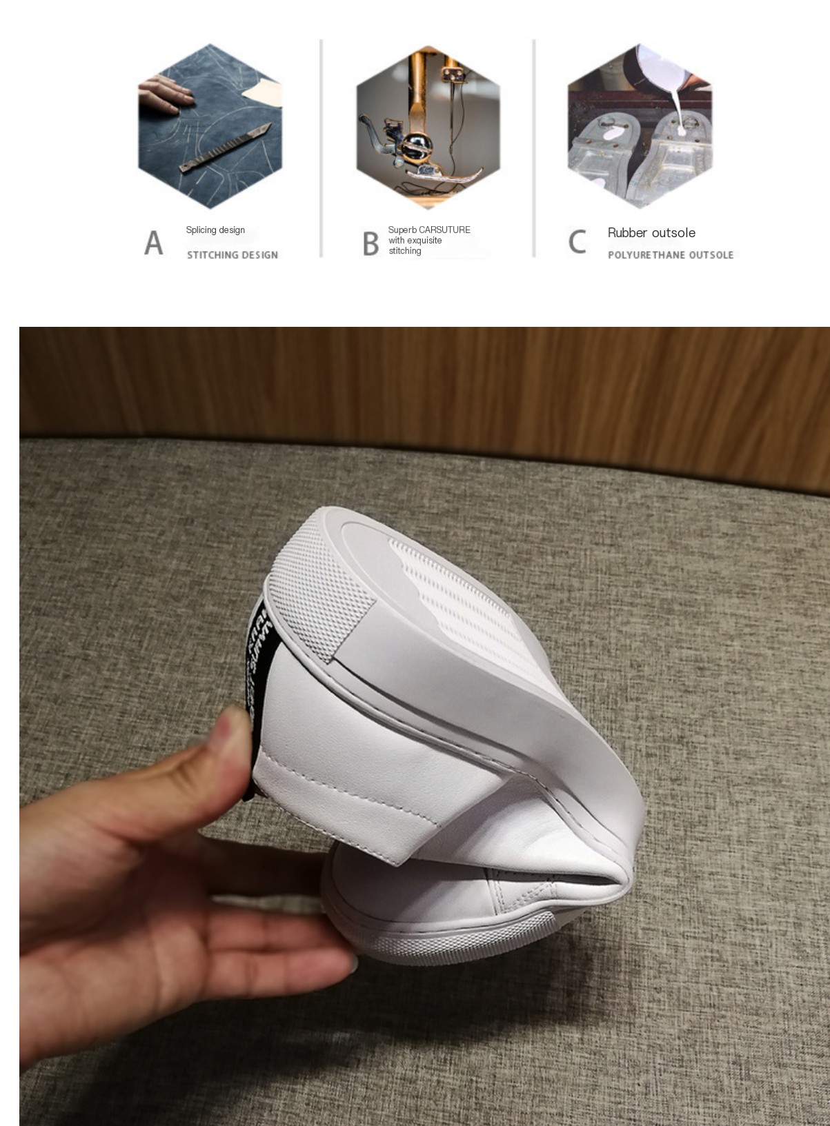 Bee Embroidered Casual Shoes Image 2