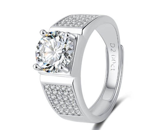 Adjustable Zirconium Ring