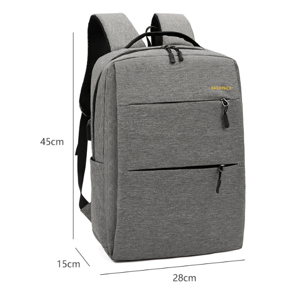 Lässige Doppel-Umhängetasche