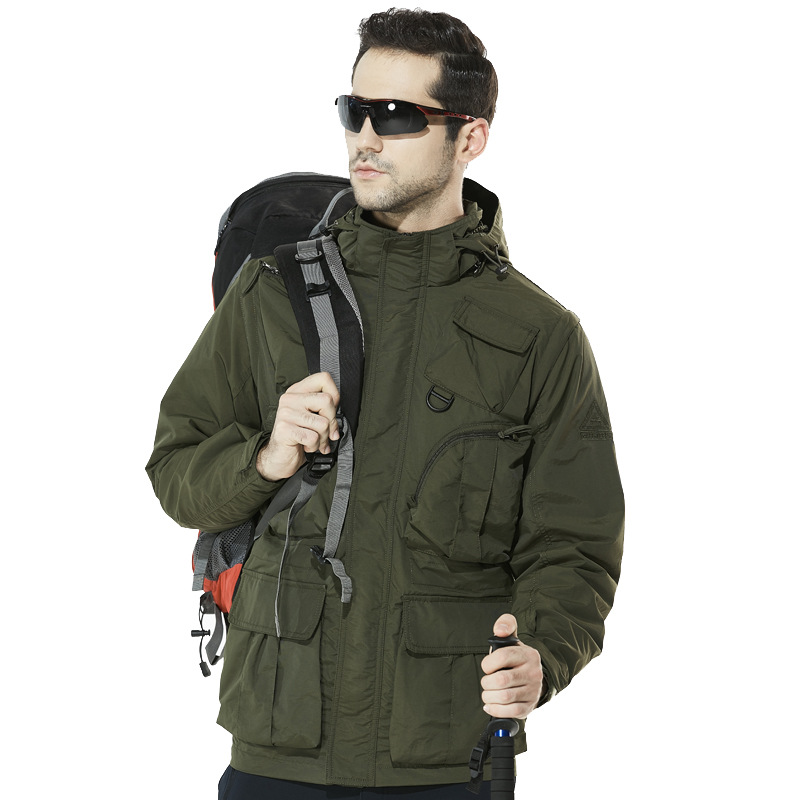 Battle Jeep Jacket Back View