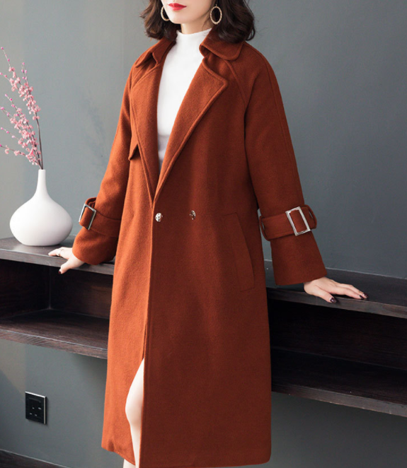 Phoenix Wool Coat - Detail