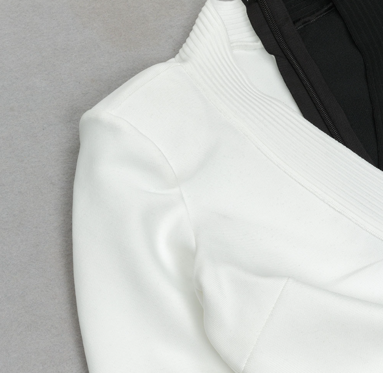 Color Block Dress Image 8