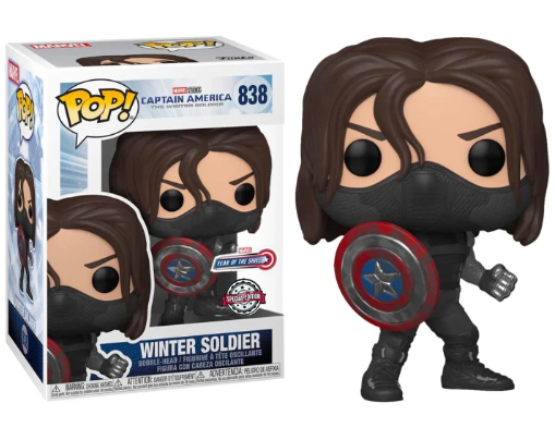 Funko Pop Winter Soldier Display