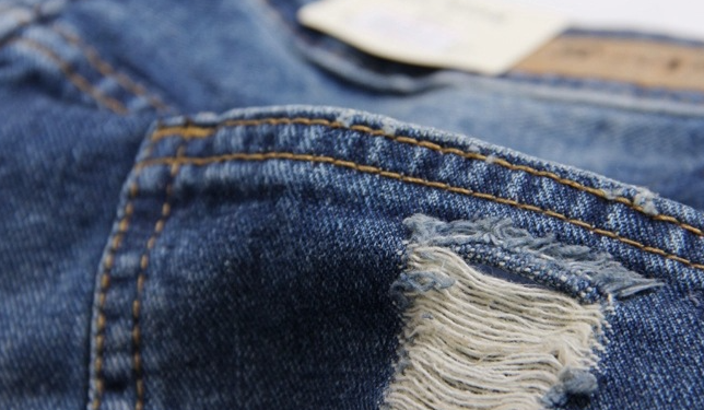 Denim Shorts Image 8