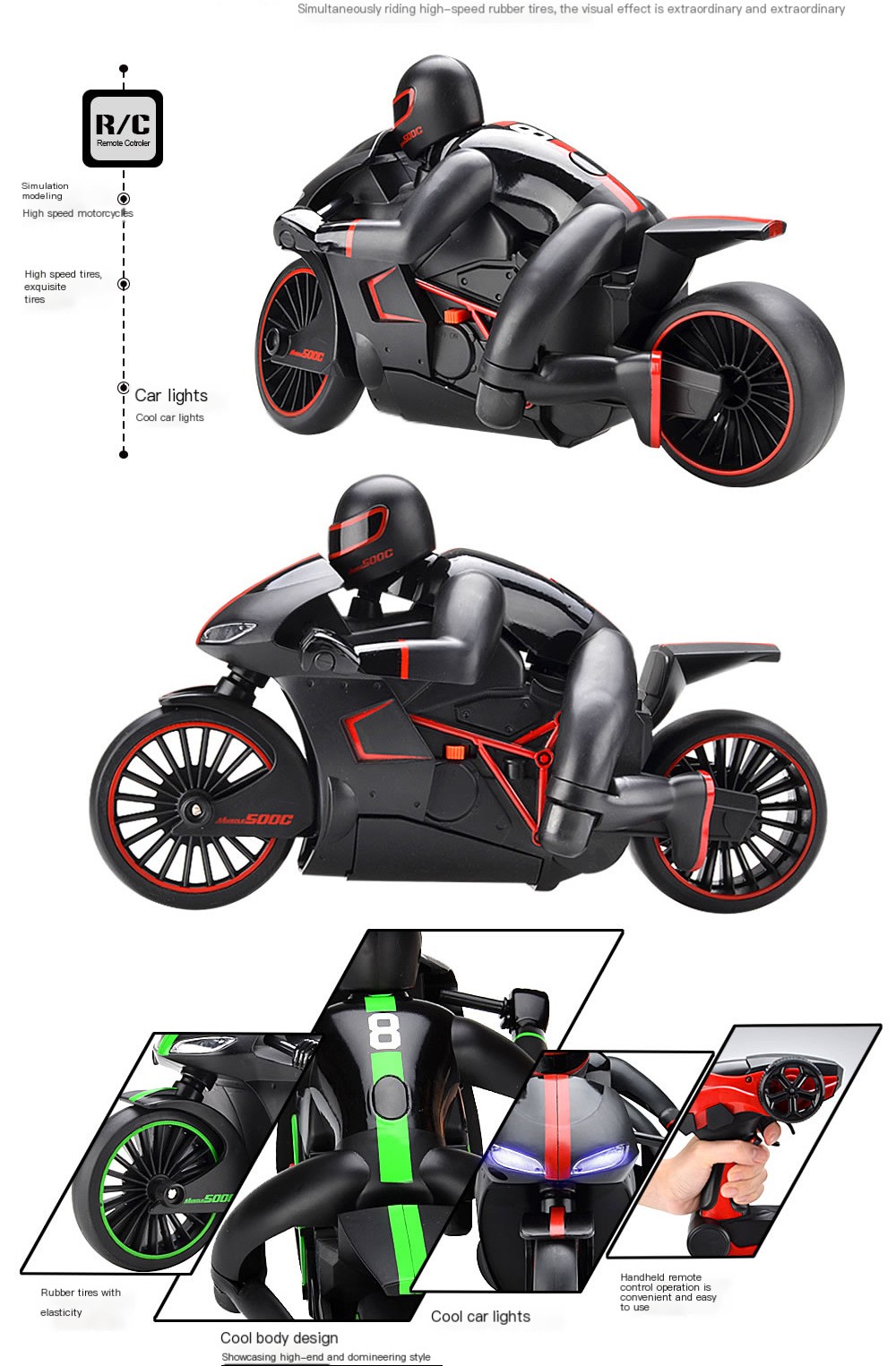 Remote Control Motorcycle