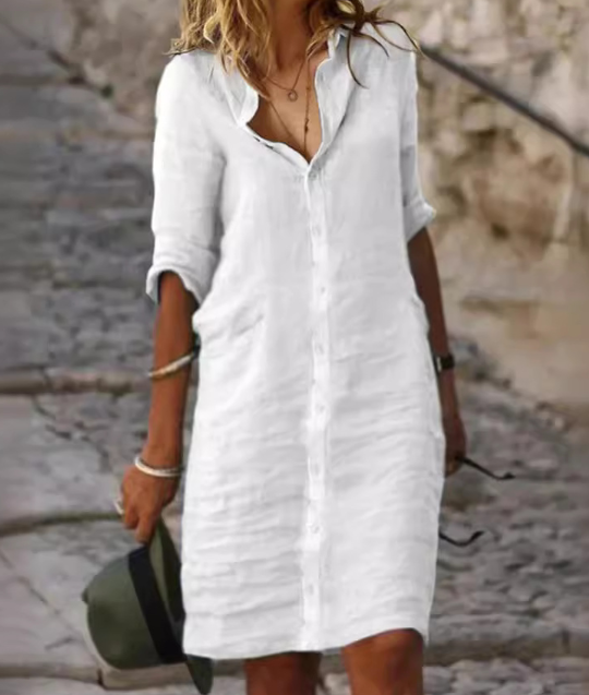 Shirt Dress Image 4