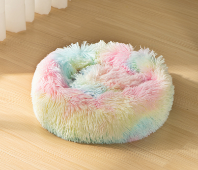 Round Plush Pet Nest Image 3