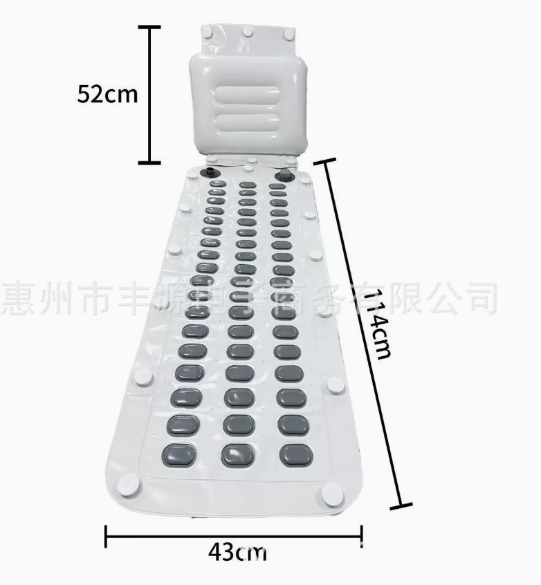 Home surfing massage bath mat SPA hydrotherapy machine bathtub bubble machine non-slip bath mat full body massage hydrotherapy machine image