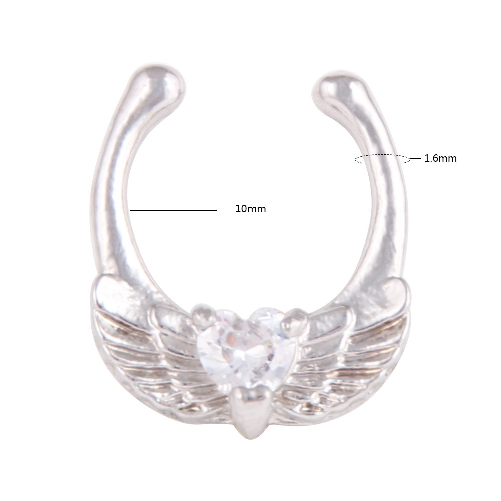 Nose Clip Nose Stud Nose Ring Body Piercing Ornament image