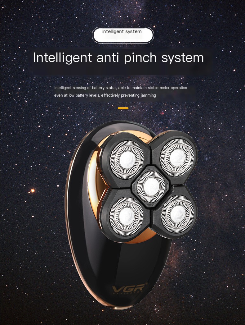 Smart LED Display Hair Clipper