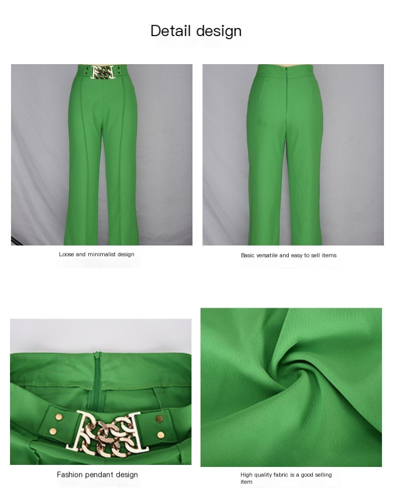 Elegant Pants - Green