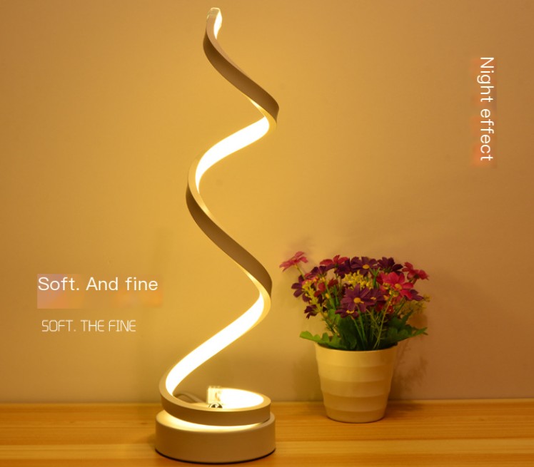 Spiral Table Lamp Image 4