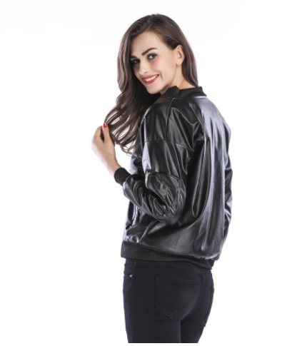 Leather Jacket Detail Image