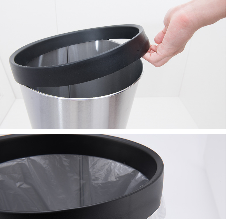 Stainless Steel Paper Basket 4