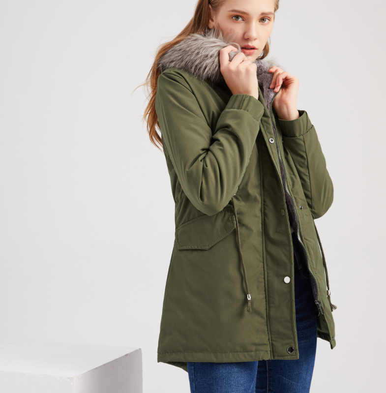 Hooded Cotton Coat 4