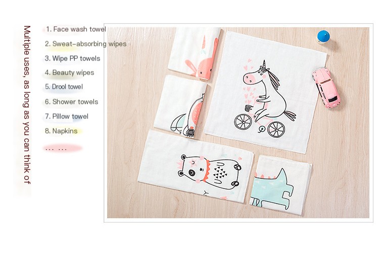 Baby Cotton Handkerchief Design 4