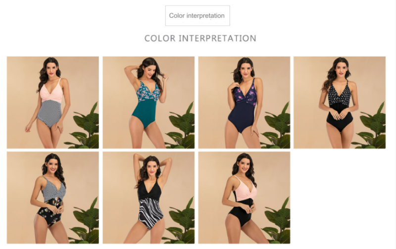 One-piece swimsuit 2