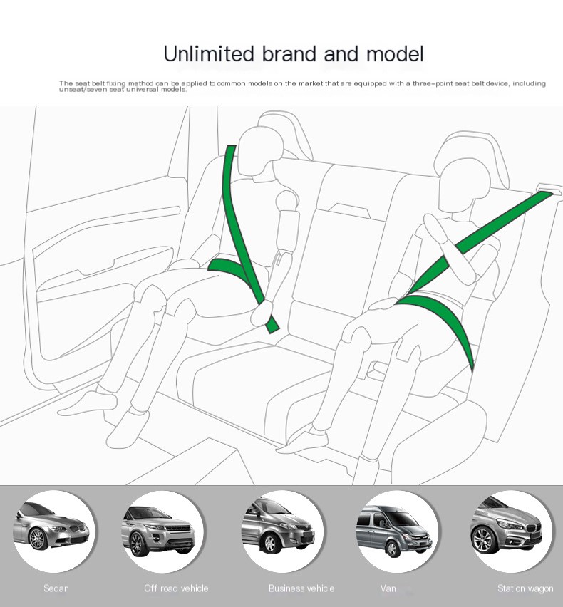 Car Seat in Red Color