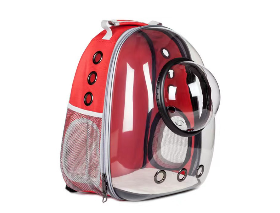 Transparent Pet Backpack Image 1