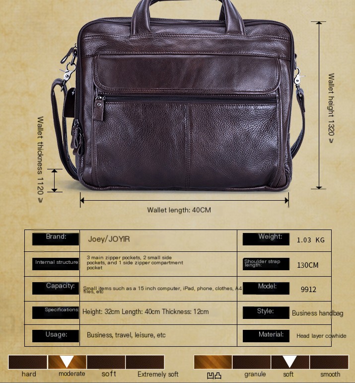 Leather Men's Bag