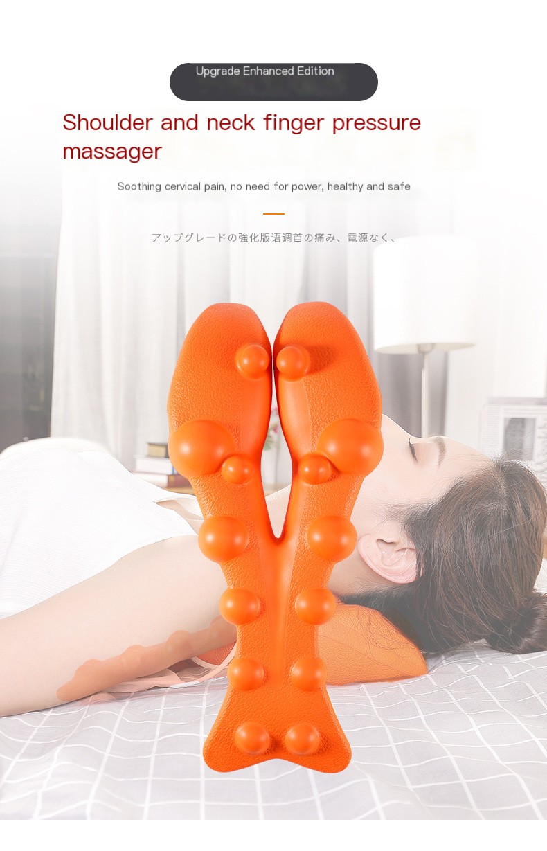 Neck and Shoulder Massage Pillow Image 1