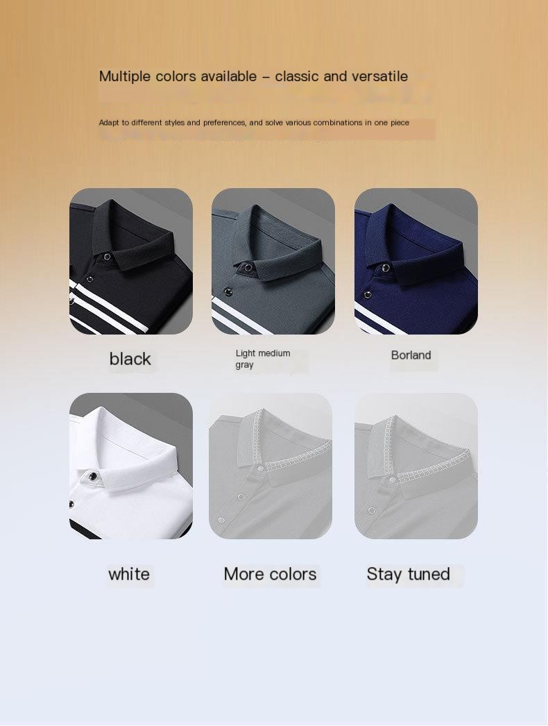 Cotton Stripe Polo Shirt Variations