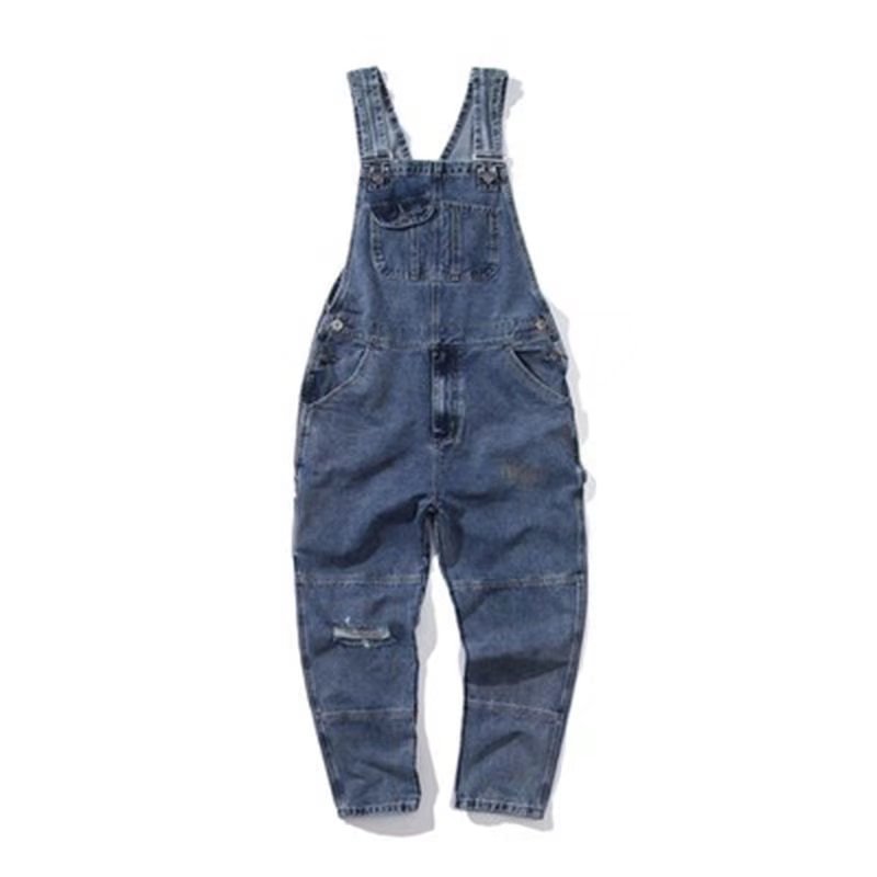 Retro Casual Overall Pants Image 2