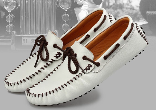 Leather Loafers Image 1