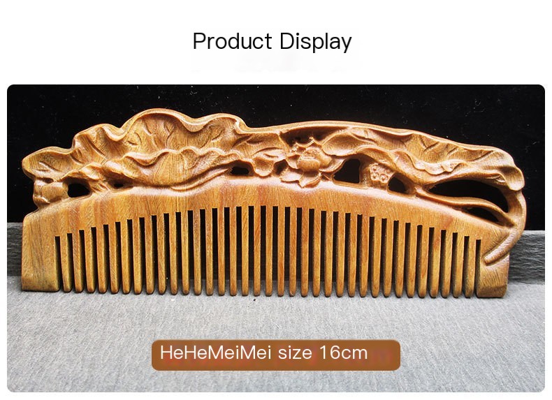 Peacock Open Screen Comb
