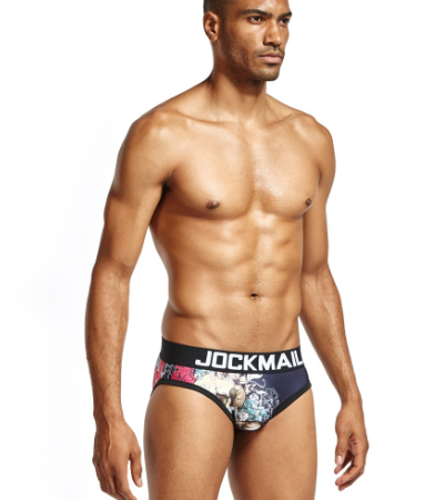 Men's Low Waist Nylon Briefs Image 5