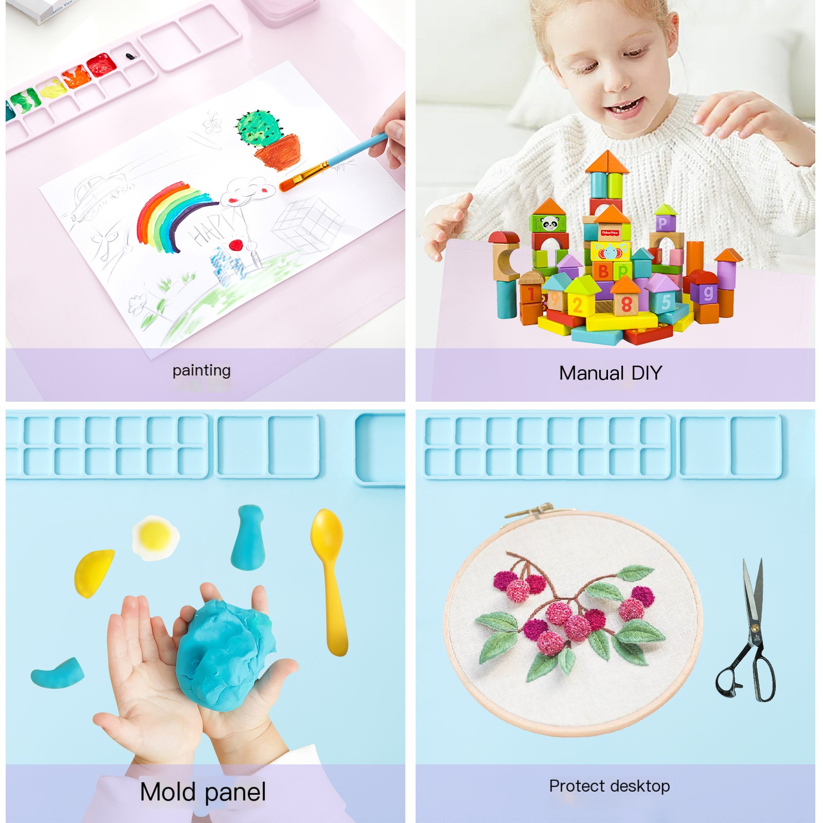 Colorful Painting Mat