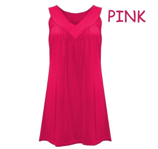 V-neck Sleeveless Dress - Image 4