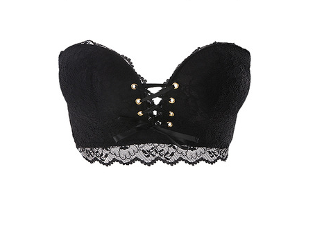 Strapless Lace Bra Image 1