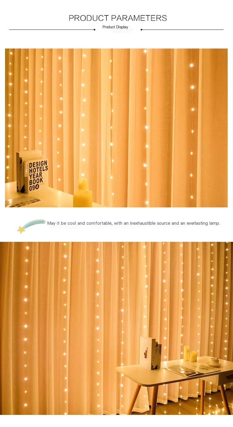 LED Copper Wire Lights in Use