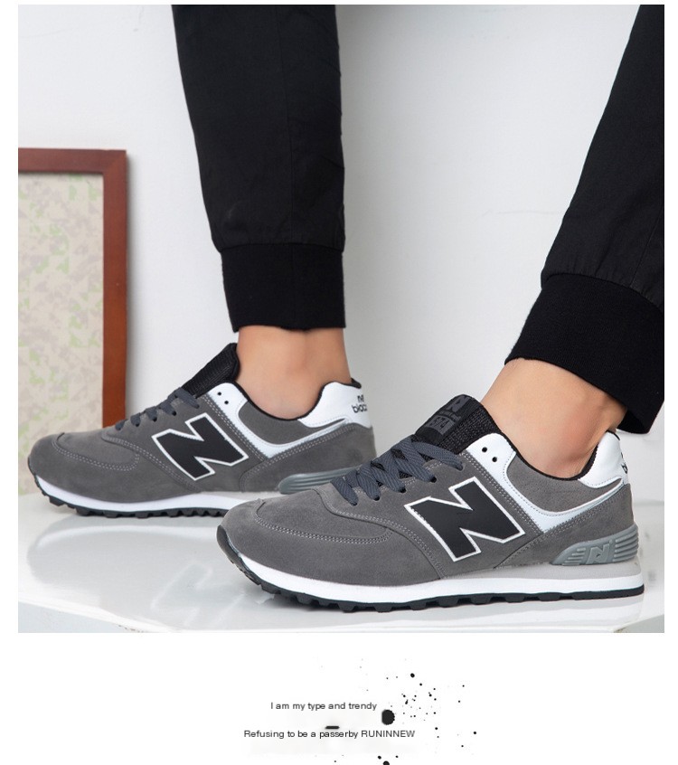 皮面款574 sneaker image