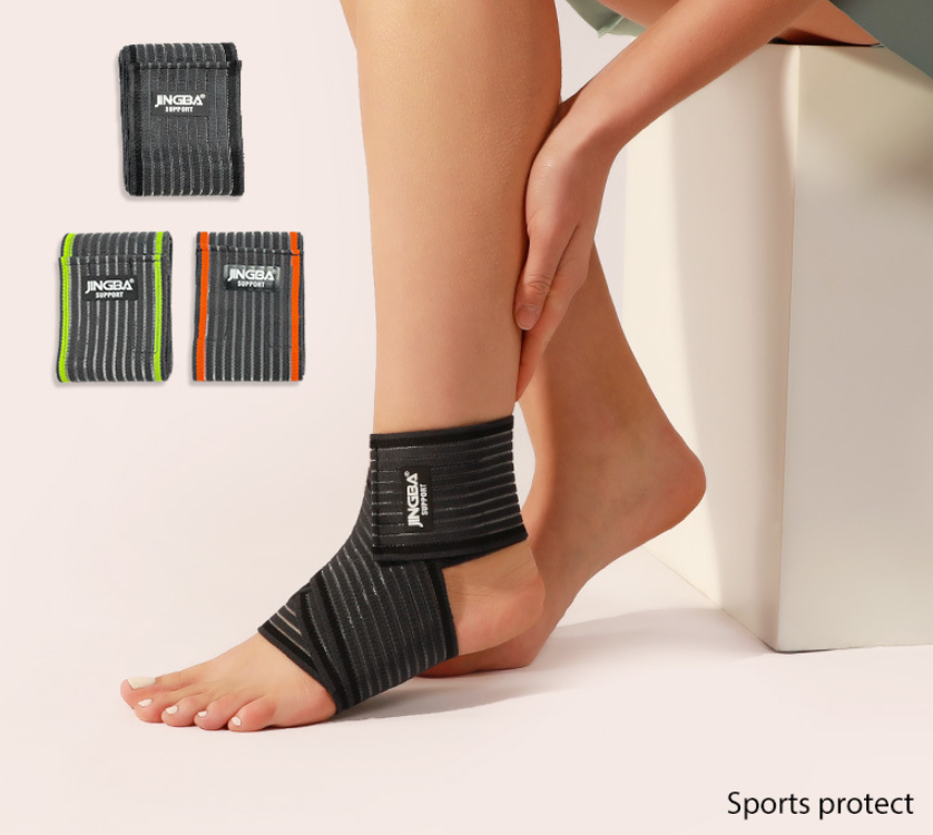 JINGBA Sports Ankle Support Gray