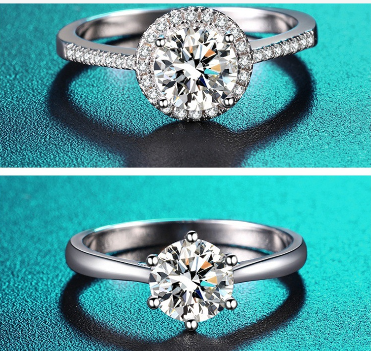 Moissanite Ring Image 1