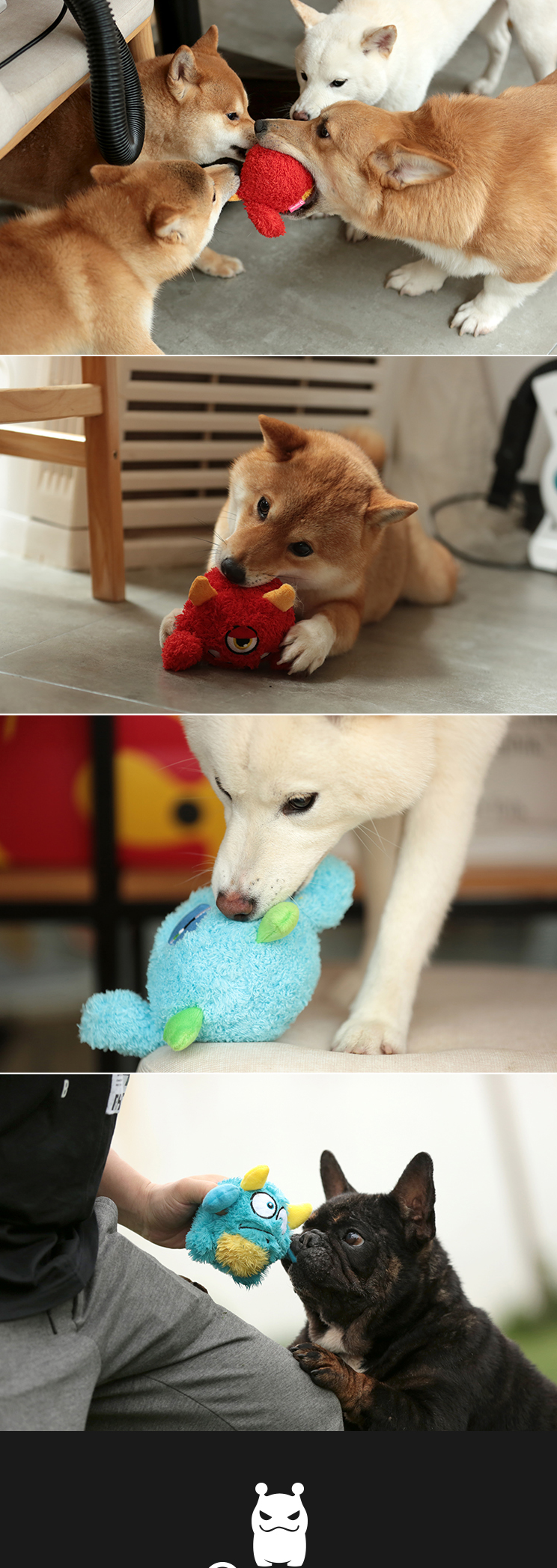 Little Monster Pet Toy Blue