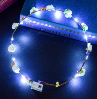 Glow-in-the-Dark Vine Headbands