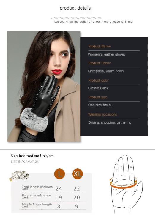 Genuine Leather Gloves