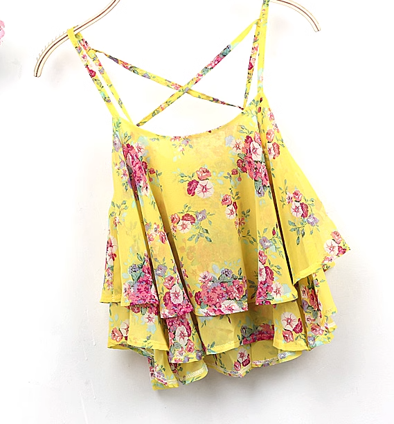Retro Floral Cami Top 5