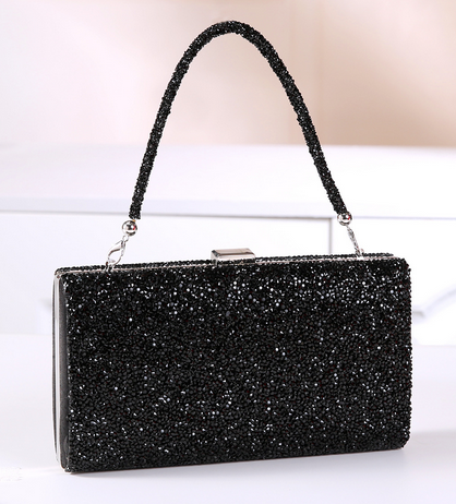 Diamond Evening Clutch - Gold