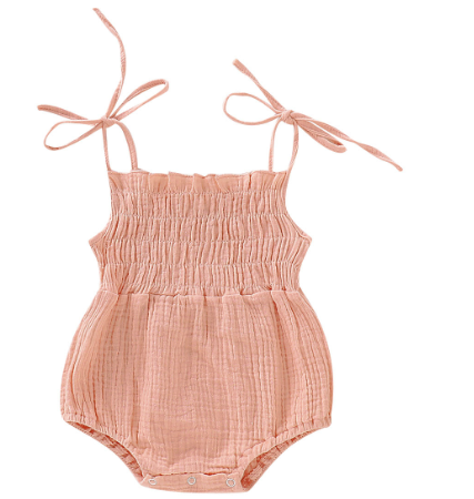 Soft Cotton Strapping Baby Creeper image 2