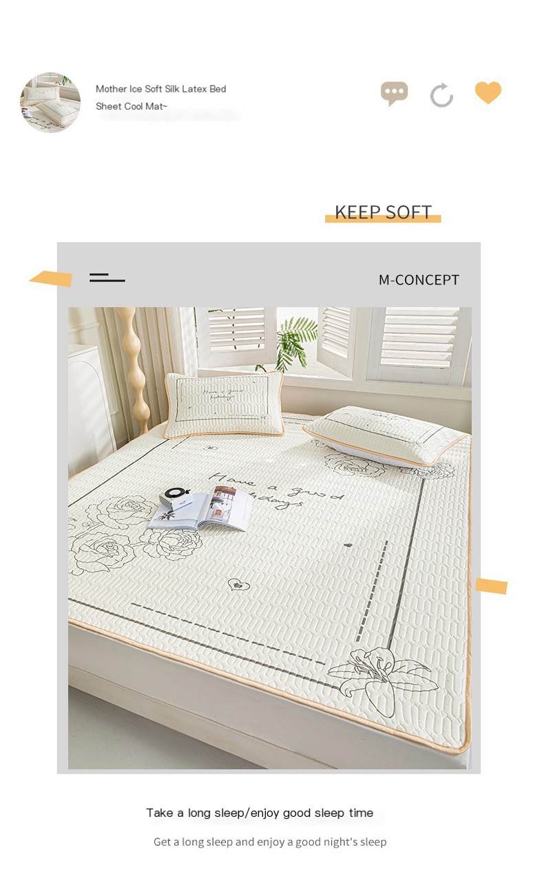Cooling Silk Fabric Texture and Pillow Covers