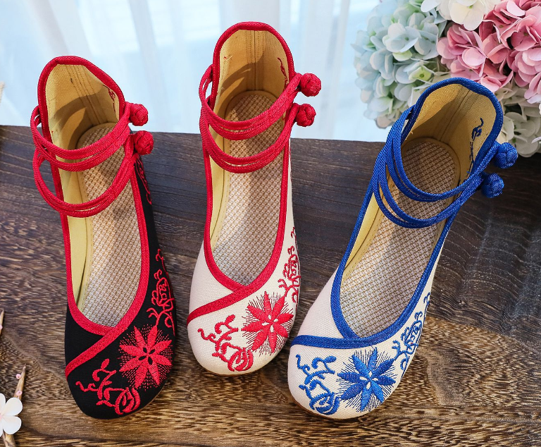 Embroidered Shoe Image 4