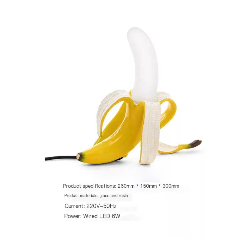 Banana Table Lamp Design